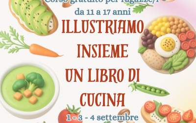 Laboratorio Creativo: disegna le illustrazioni di un libro di cucina
